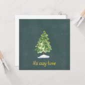 Card (13,3x13,3cm) - It's Cozy Time カード (正面/裏面インサイチュ)