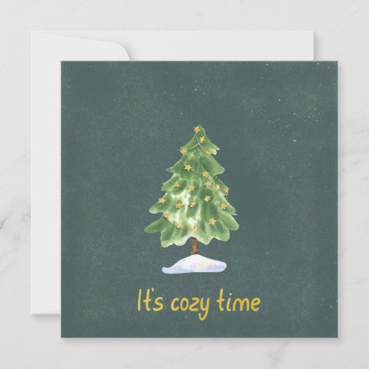 Card (13,3x13,3cm) - It's Cozy Time カード (正面)