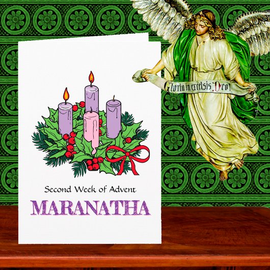 Card #2 of 4 for Advent (Second Week: PEACE) カード