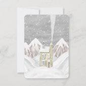 Card (8,9 x 12,7 cm) - Winter Scene (正面)