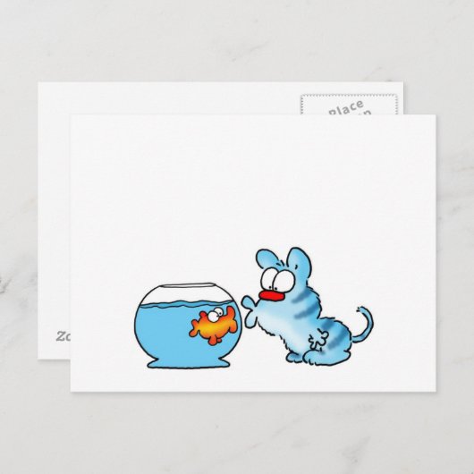 card_Blue1 ポストカード (正面/裏面)