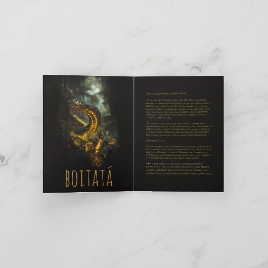 Card Boitatá 案内状 (内部)
