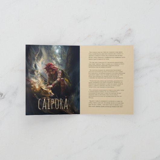 Card Caipora 招待状 (内部)