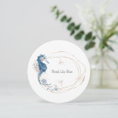Card (Circle) - Birth Announcement Ocean Kaart 招待状 (スタンド正面)