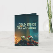 Card Dead Inside... But It’s Christmas 招待状 (正面)