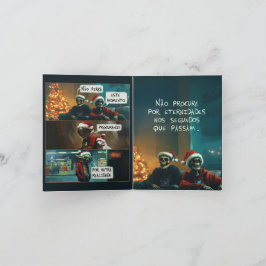 Card Dead Inside... But It’s Christmas 招待状