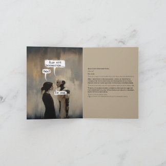 Card Desconectado 招待状