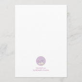 Card for a friend (裏面)