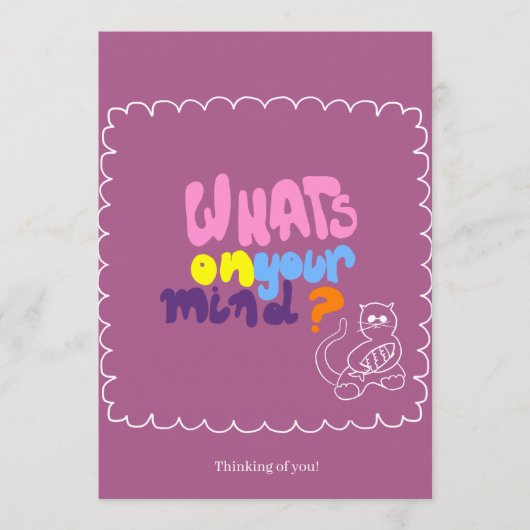 Card for a friend (正面)