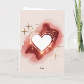Card for boyfriend, romantic, birthday, gifts  カード (裏面)