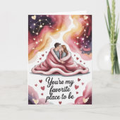Card for boyfriend, romantic, birthday, gifts  カード (正面)