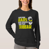 Card Game Cribbage Game Night Father's Day Cribbag Tシャツ (正面)