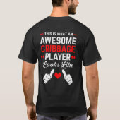 Card Game Cribbage Tシャツ (裏面)