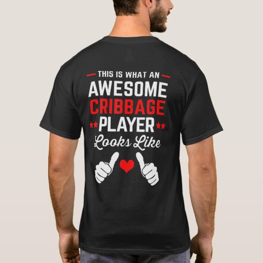 Card Game Cribbage Tシャツ (裏面)