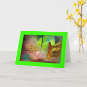 CARD-LOVEの引用文RUMI カード (黄色い花)