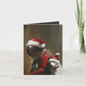 Card Natal Astronauta 招待状 (正面)