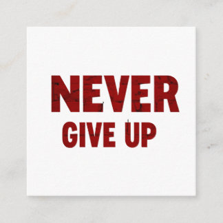 card never give up エンクロージャーカード