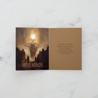 Card Novo Mundo 案内状
