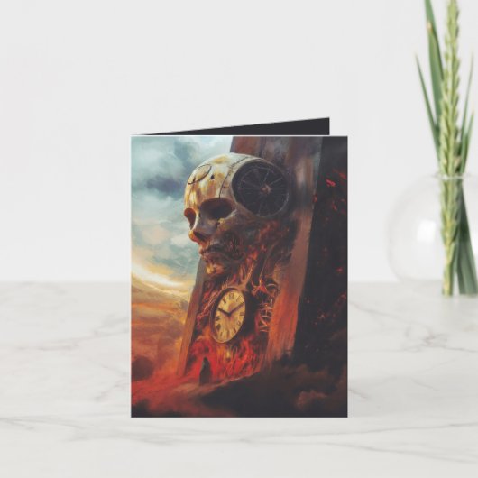 Card O Relógio e a Mortalha 案内状 (正面)