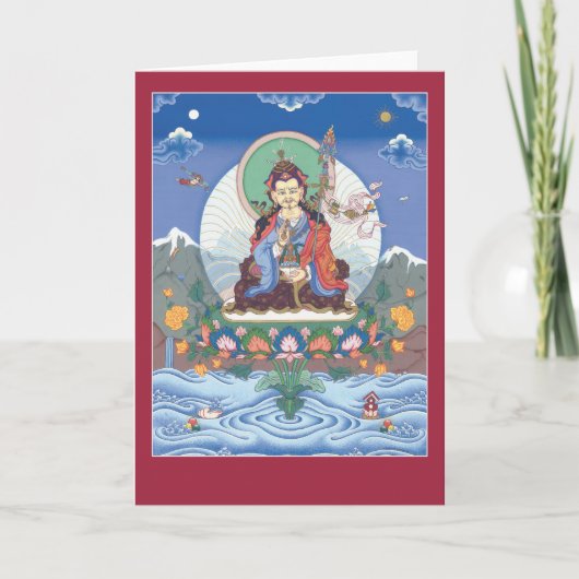 CARD Padmasambhava / Guru Rinpoche – マントラ カード (正面)