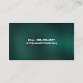 Card Physician Pulmonologist Therapist博士 名刺 (裏面)