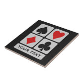 Card Playerのカスタムのセラミックタイル タイル (側面)