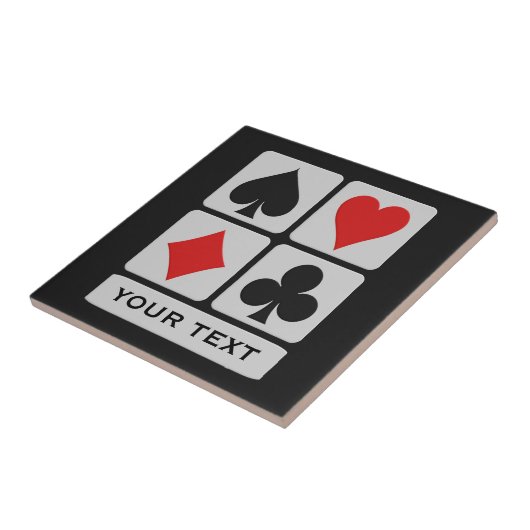 Card Playerのカスタムのセラミックタイル タイル (側面)