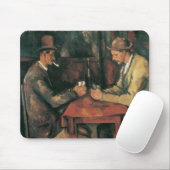 Card Players by Paulセザンヌヴィンテージファインアート マウスパッド (マウス)