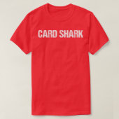 Card Shark Simple Title Tシャツ (デザイン正面)