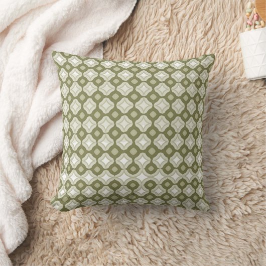 Cardamom Throw Pillow クッション (ブランケット)