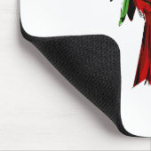 Cardanの（鳥）ショウジョウコウカンチョウ マウスパッド (コーナー)