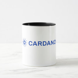Cardanoフルロゴ画像マグ マグカップ