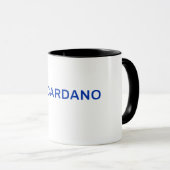 Cardanoフルロゴ画像マグ マグカップ (正面右)