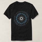 Cardano ADA暗号通貨プレミアム Tシャツ (デザイン正面)