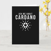 Cardano ADA暗号通貨 カード (黄色い花)