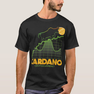 Cardano Cryptocurrency Bull Trader Digital Money W Tシャツ