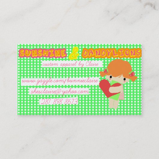 cardbuisness 名刺 (正面)