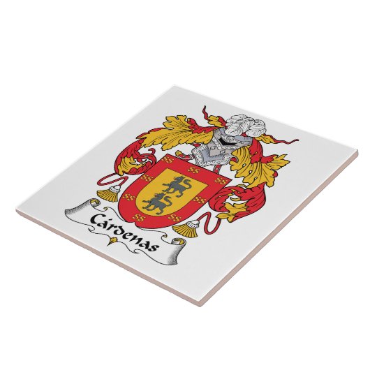 Cardenasの家紋 タイル (側面)