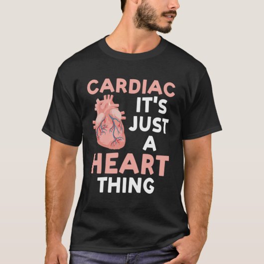 cardiac it's just a heart thing cardial tシャツ (正面)