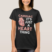 cardiac it's just a heart thing cardial tシャツ (正面)