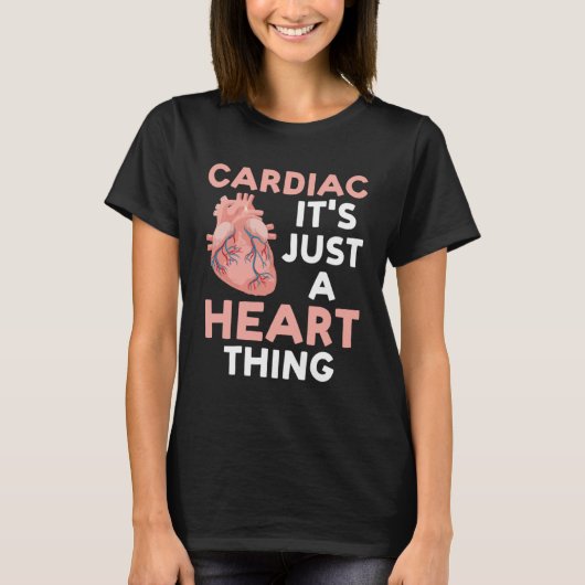 cardiac it's just a heart thing cardial tシャツ (正面)