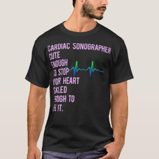 Cardiac Sonographer Echo Tech Educates RDCS Premiu Tシャツ