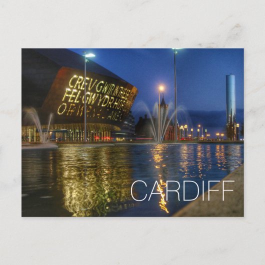Cardiff ポストカード (正面)