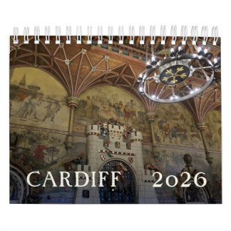 Cardiff 2026 CALENDAR カレンダー
