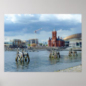 Cardiff Bay, Cardiff, Wales ポスター (正面)