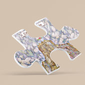 Cardiff Castle Mosaic Image, Wales, UKパズル ジグソーパズル