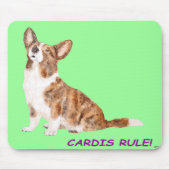 Cardigan corgi  マウスパッド (正面)