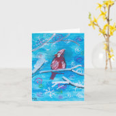 Cardinal  カード (黄色い花)