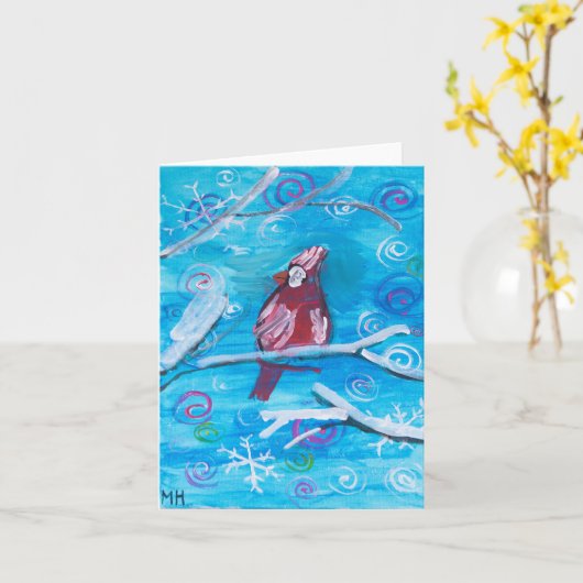 Cardinal  カード (黄色い花)