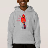 Cardinal Bird In Snowfall (正面)